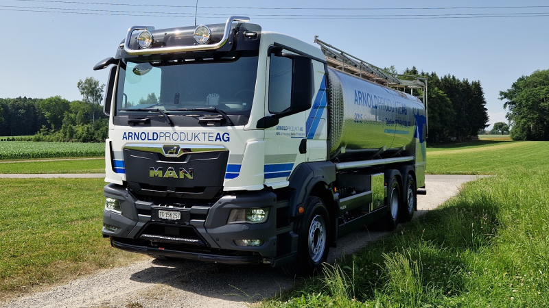 MAN TGS 6x2 Milchtransport