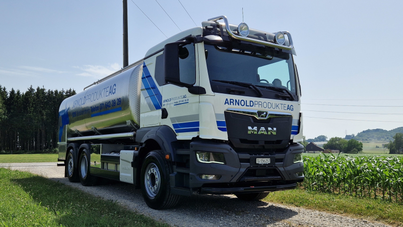 MAN TGS 6x2 Milchtransport