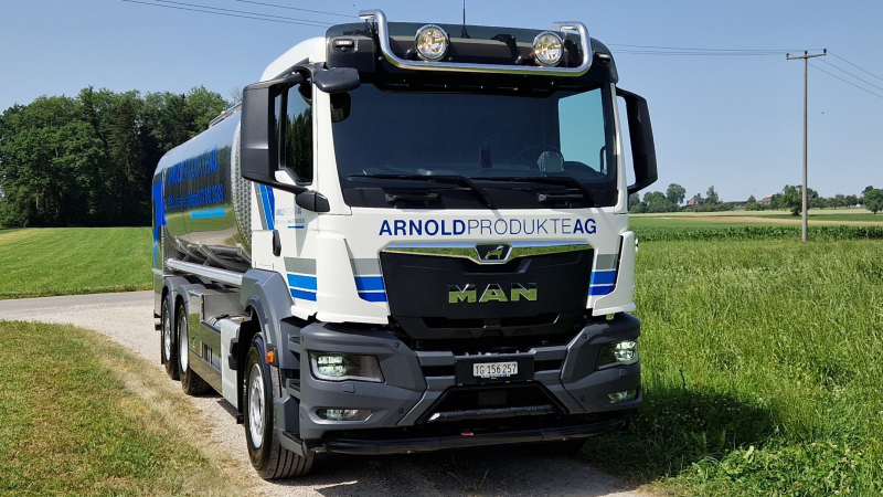 MAN TGS 6x2 Milchtransport