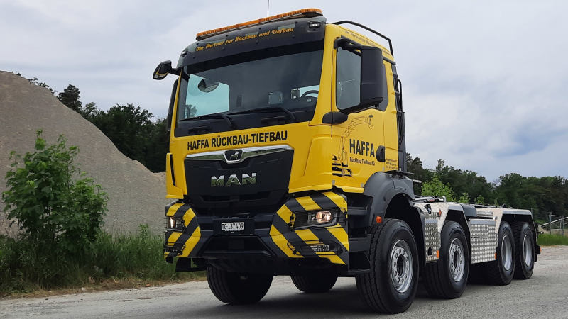 MAN TGS 8x4 Hakengerät