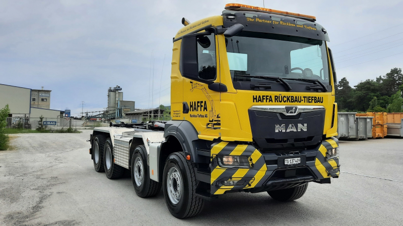 MAN TGS 8x4 Hakengerät