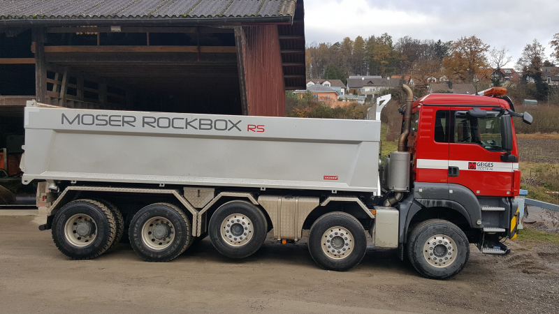 MAN TGS 50.500 10x4/6 5-Achse-Kipper mit Moser Rockbox