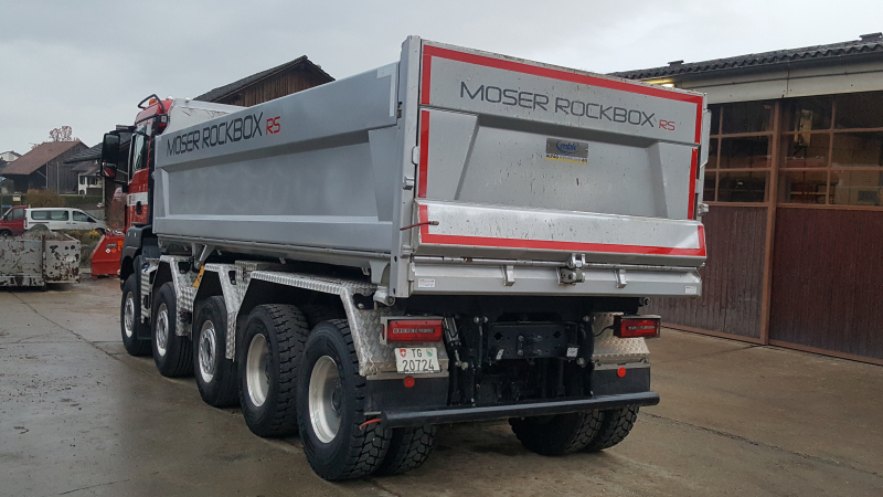 MAN TGS 50.500 10x4/6 5-Achse-Kipper mit Moser Rockbox