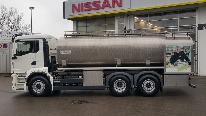 MAN TGS 6x2 Milchtransport