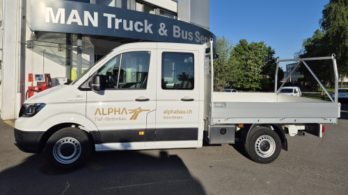ALPHA Tief- und Betonbau AG | MAN TGE 3.160 4X2 SB