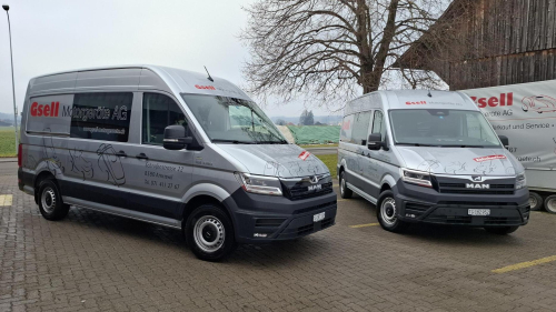 Gsell Motorgeräte AG | MAN TGE 3.180 4X2F