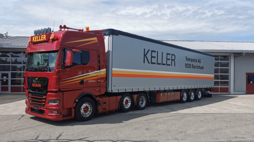 Keller Transport AG | MAN TGX 26.580 6x2/4 LL