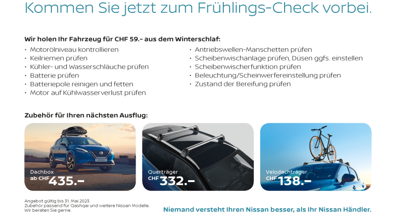 Frühlingscheck