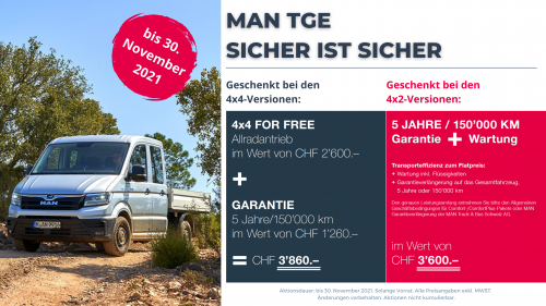 MAN TGE | SICHER IST SICHER