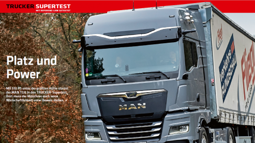 MAN TGX im Trucker Supertest