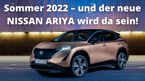 NISSAN ARIYA - jetzt bestellbar