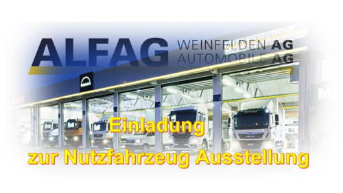 Einladung Nutzfahrzeug Ausstellung